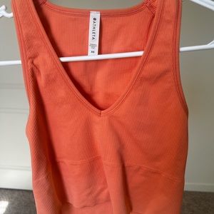 Aurora Crop Rib Tank